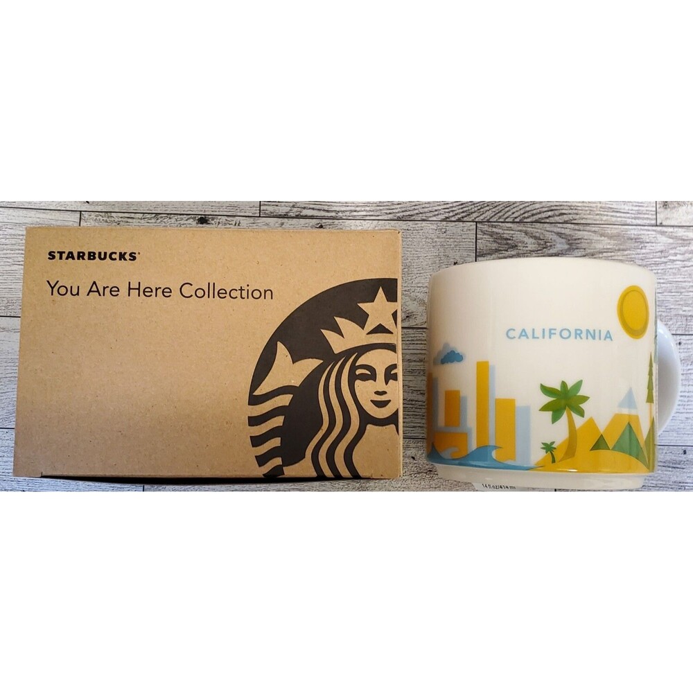 Starbucks California 14 oz 2017 Coffee Mug Cup You Are Here Collection